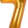 Funny Balloonsusa 7 Jumbo Gold 389167 - 53 In