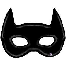 Funny Balloonsusa Bat Mask 35867 Foil Balloons