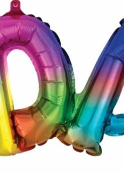 Funny Balloons Usa B-Day Rainbow Splash 3918111 - 26 In