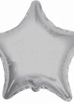 Funny Balloonsusa Silver Star 17575-18