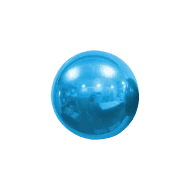 Funny Balloonsusa Mini Ball Light Blue R-2516 Foil Balloons 3 Funny Balloonsusa Mini Ball Light Blue R-2516 Foil Balloons