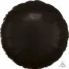 Funny Balloonsusa Foil Balloons Black Decorator Circle 00681