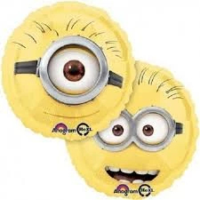 Funny Balloonsusa Minions Head 29952