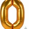Funny Balloonsusa 0 Jumbo Gold 3888801 - 53 In Foil Balloons