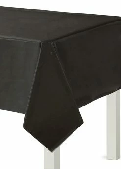 Funny Balloonsusa Plastic Tablecloth ( Black ) 107356 Accessories