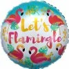 Funny Balloons Usa Let's Flamingle 37121 Foil Balloons