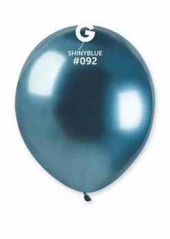 Funny Balloons Usa AB50: #092 Shiny Blue 059205 - 5 In