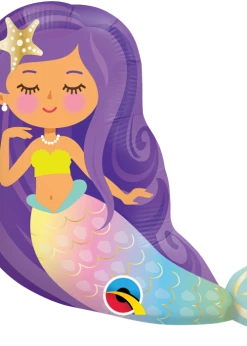 Funny Balloons Usa Foil Balloons Mini Mermaid 22429