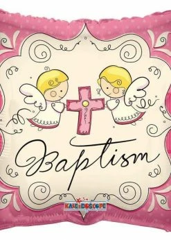 Funny Balloonsusa Cute Angels Baptism Girl 19441