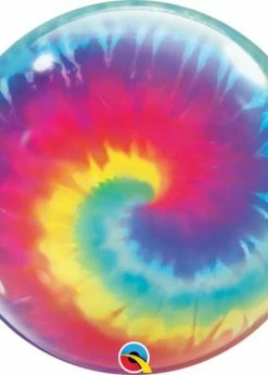 Funny Balloonsusa Tye Dye Swirls Bubble 13084
