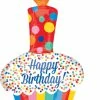 Funny Balloonsusa Bright Birthday Cup Cake 35613 - 21 In Foil Balloons 2 Funny Balloonsusa Bright Birthday Cup Cake 35613 - 21 In Foil Balloons
