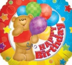 Funny Balloonsusa Happy Birthday 17466-18 Foil Balloons