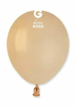 Funny Balloons Usa Latex Balloons A50: #069 Blush 056914 Standard Color 5 In