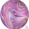 Funny Balloons Usa Marblez Purple Orbz 4139501