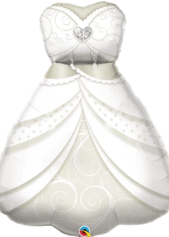 Funny Balloonsusa Foil Balloons Bride´s Wedding Dress 57367 - 38 In