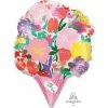 Funny Balloons Usa HMD Watercolor Bouquet 4086801