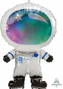 Funny Balloons Usa Iridescent Astronaut 4119601