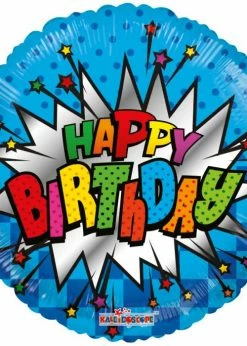 Funny Balloons Usa Brite Birthday Burst 15811-18