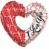 Funny Balloonsusa Foil Balloons Mini XoXo Heart 15198-09