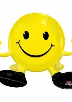 Funny Balloonsusa Foil Balloons Sitting Happy Face 3264401