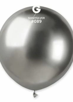 Funny Balloons Usa GB150: #089 Shiny Silver 158953