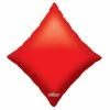 Funny Balloonsusa Poker Diamond Red 19245 - 28