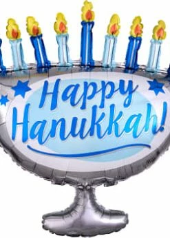 Funny Balloonsusa Foil Balloons Hanukkah Menorah 3603101 - 29 In