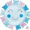 Funny Balloonsusa Baby Boy Sunshine 4142401 Foil Balloons