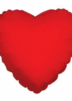 Funny Balloons Usa Foil Balloons Mini Red Heart 34110-04F