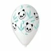 Funny Balloons Usa GS120: #859 Panda & Bamboo Leaves 929119 Latex Balloons