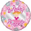 Funny Balloonsusa Birthday Princess 19455-18 Foil Balloons