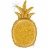 Funny Balloonsusa Glittering Gold Pineapple 35807 Foil Balloons