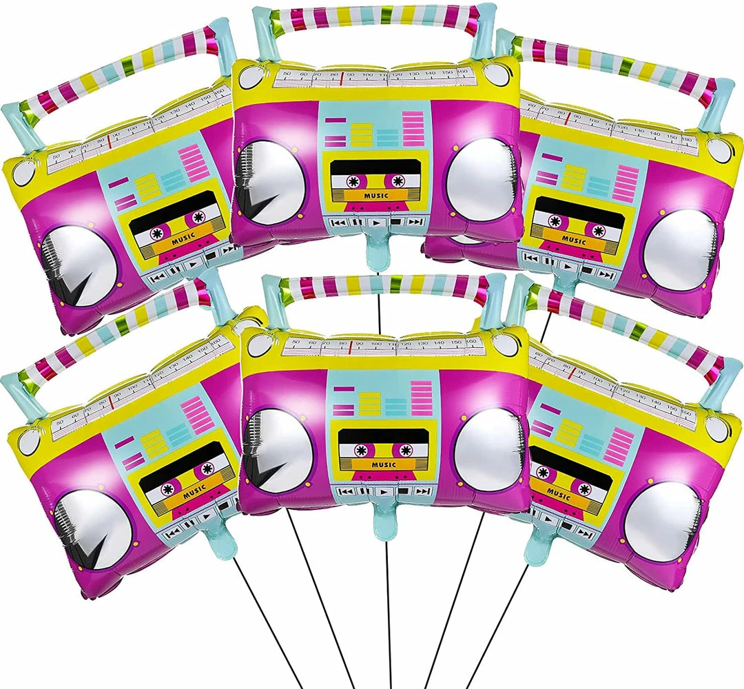 Funny Balloonsusa Boom Box 007778 Foil Balloons 3 Funny Balloonsusa Boom Box 007778 Foil Balloons