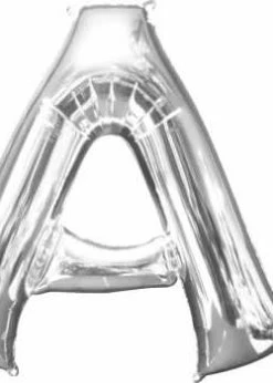 Funny Balloonsusa Silver A Giant Letter 3294601 - 34 In