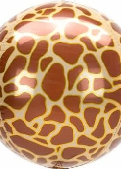 Funny Balloons Usa Foil Balloons Giraffe Animal Print Orbz 4210801