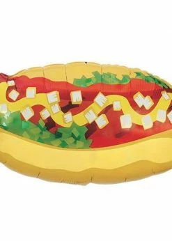 Funny Balloonsusa Foil Balloons Mini Hot Dog 003916
