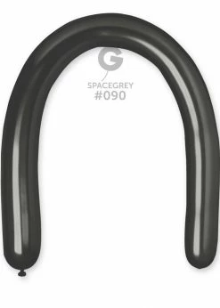 Funny Balloons Usa DB6: #090 Shiny Space Grey 59053 Shiny Balloons