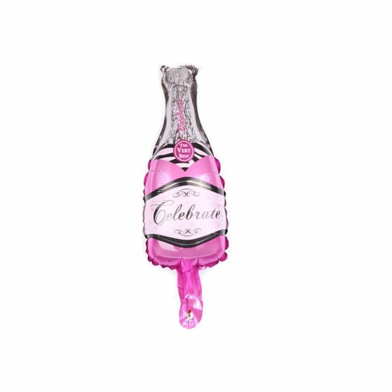 Funny Balloonsusa Mini Celebrate Pink Bubbly Wine 059111 - 12 In 3 Funny Balloonsusa Mini Celebrate Pink Bubbly Wine 059111 - 12 In
