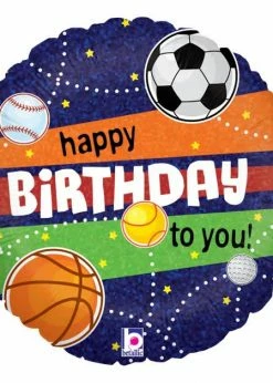 Funny Balloons Usa Sports Birthday 36979 Foil Balloons