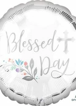 Funny Balloonsusa Blessed Day 4110801 Foil Balloons