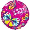 Funny Balloonsusa B-Day Butterfly Pink 15053-18 Foil Balloons