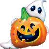 Funny Balloons Usa Halloween Jack And Ghost 89964 Foil Balloons