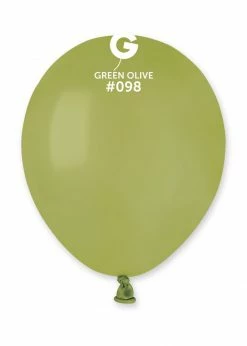 Funny Balloons Usa A50: #098 Olive 059816 Latex Balloons