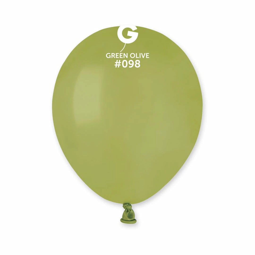 Funny Balloons Usa A50: #098 Olive 059816 Latex Balloons 3 Funny Balloons Usa A50: #098 Olive 059816 Latex Balloons