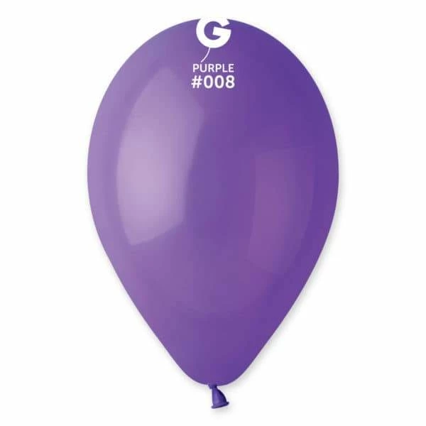 Funny Balloons Usa G110: #008 Purple 110807 Standard Color 12 In Latex Balloons 3 Funny Balloons Usa G110: #008 Purple 110807 Standard Color 12 In Latex Balloons