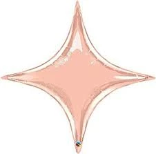 Funny Balloons Usa Rose Gold Starpoint 57850 - 20 In