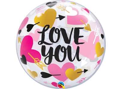 Funny Balloonsusa Foil Balloons Love Heart Arrows Bubble 78457 3 Funny Balloonsusa Foil Balloons Love Heart Arrows Bubble 78457