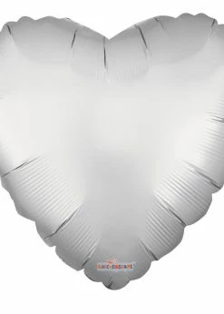 Funny Balloons Usa Mini Matte Silver Heart 16258 - 09