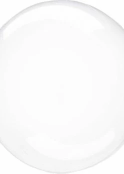 Funny Balloons Usa Solid Shapes Clearz Crystal Clear 8284111 - 18 In