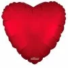 Funny Balloonsusa Matte Red Heart 16259 - 18 Foil Balloons